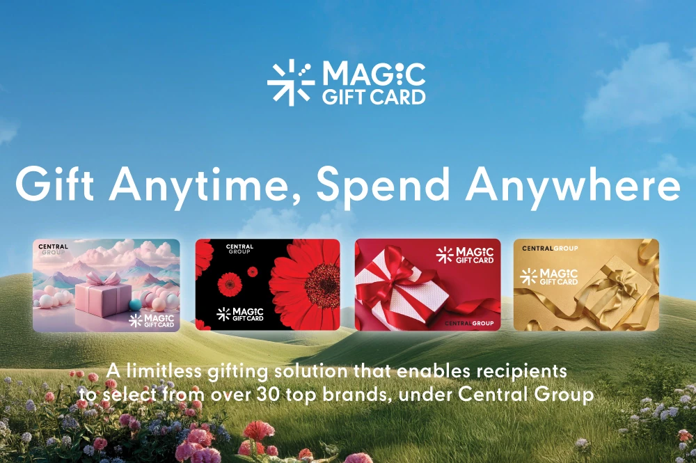 Сentral Pattana Group Revamps All-in-One ‘Magic Gift Card’ for Shopping and Dining
